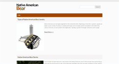 Desktop Screenshot of nativeamericanbear.com